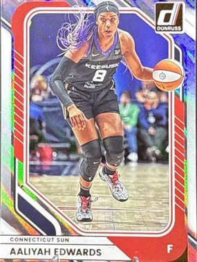 Panini Donruss Aaliyah Edwards Trading Card - Prizm